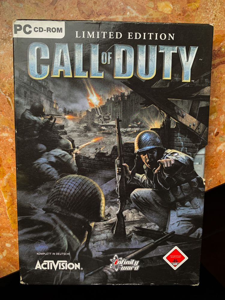 Call of Duty 1 (2003) Limited Edition Slipcase PC