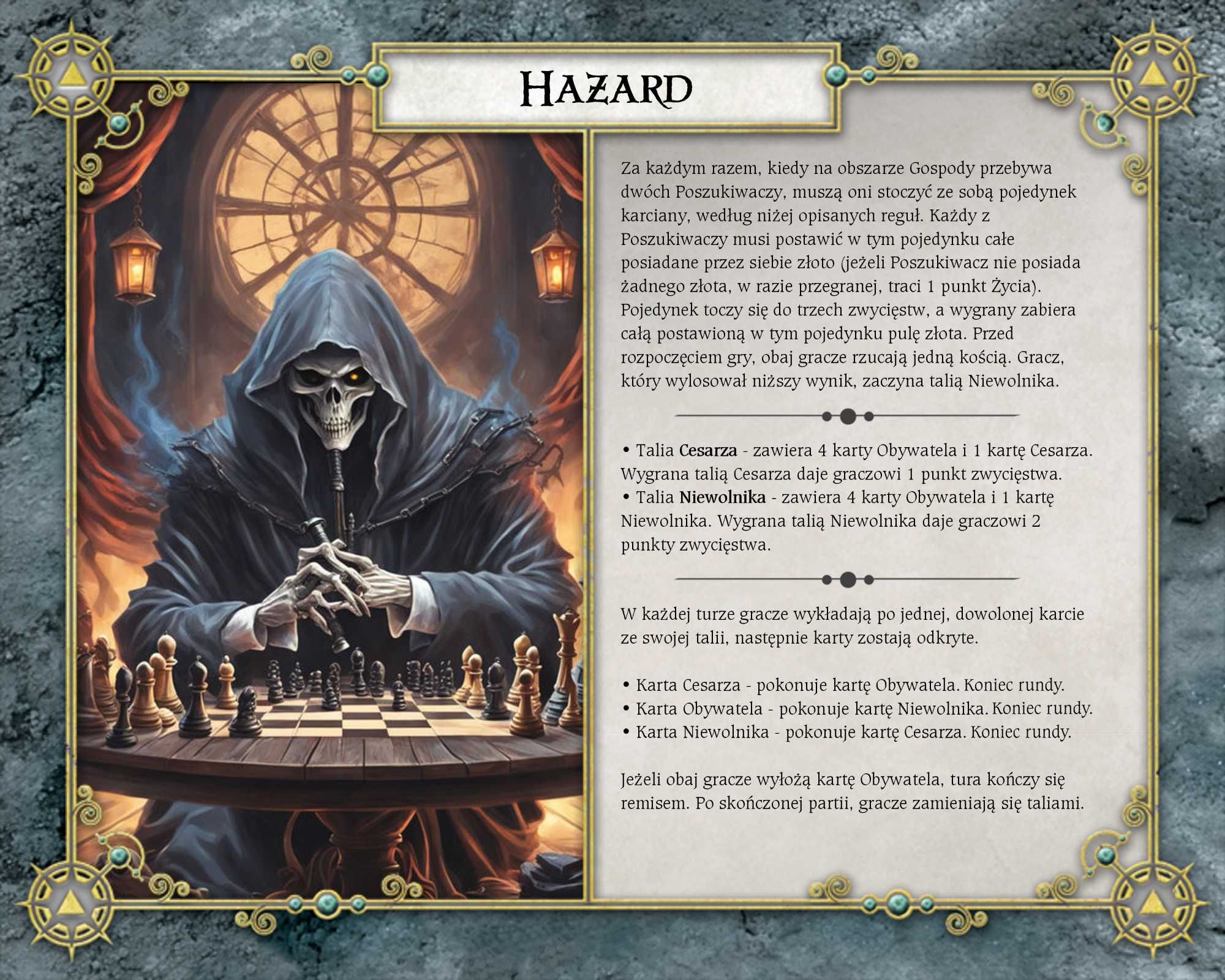 Talisman Magia i Miecz - Hazard