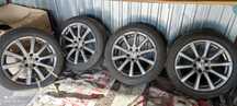 Nissan 370/350 felgi 18" BROCK B21 5x114,3 z czujnikami TPMS