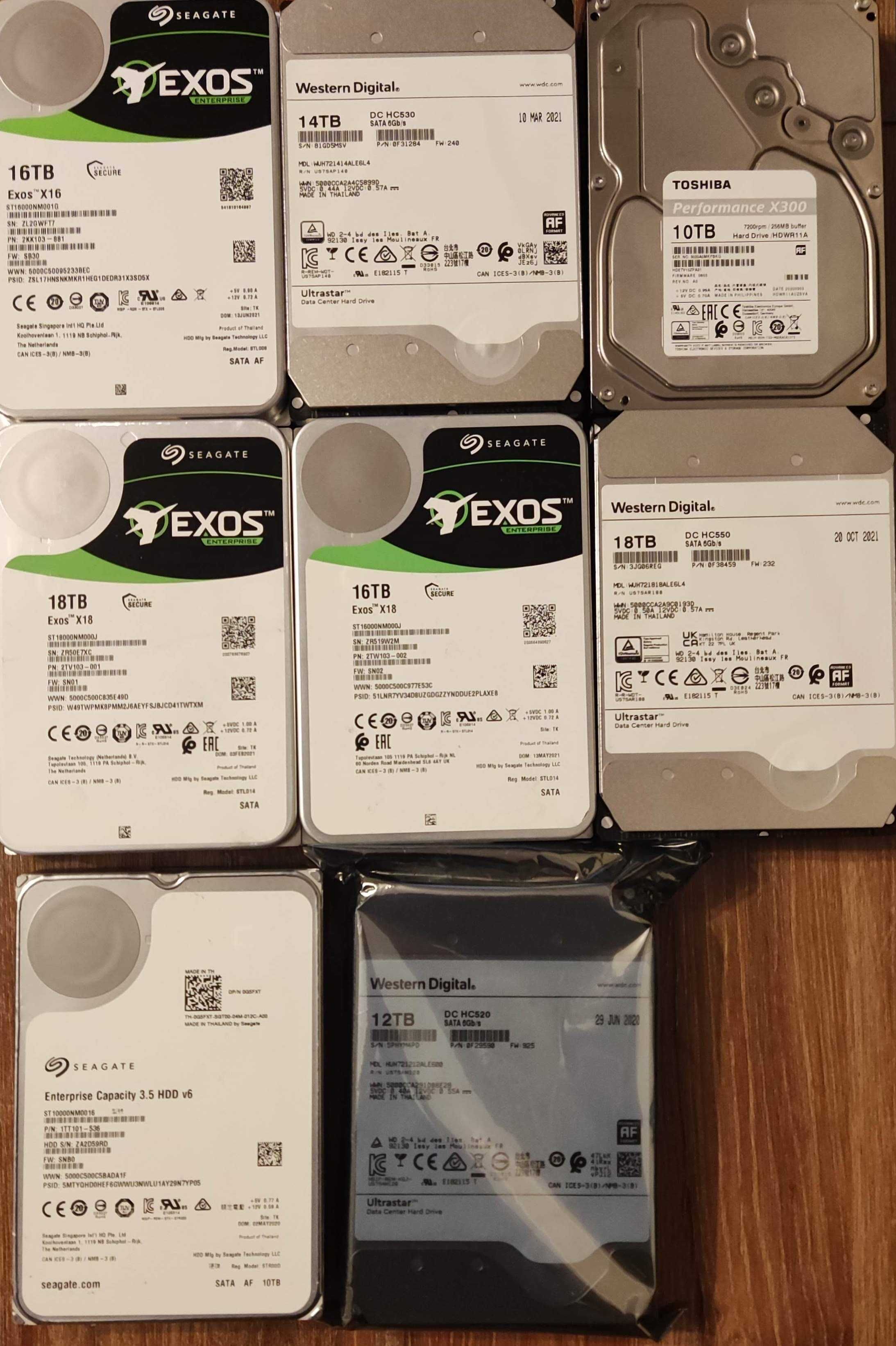 Dyski twarde HDD - 96TB