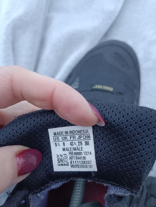 Мужские кроссовки ботинки Adidas Gore tex р43