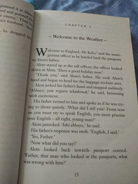 The refugee boy (inglês)