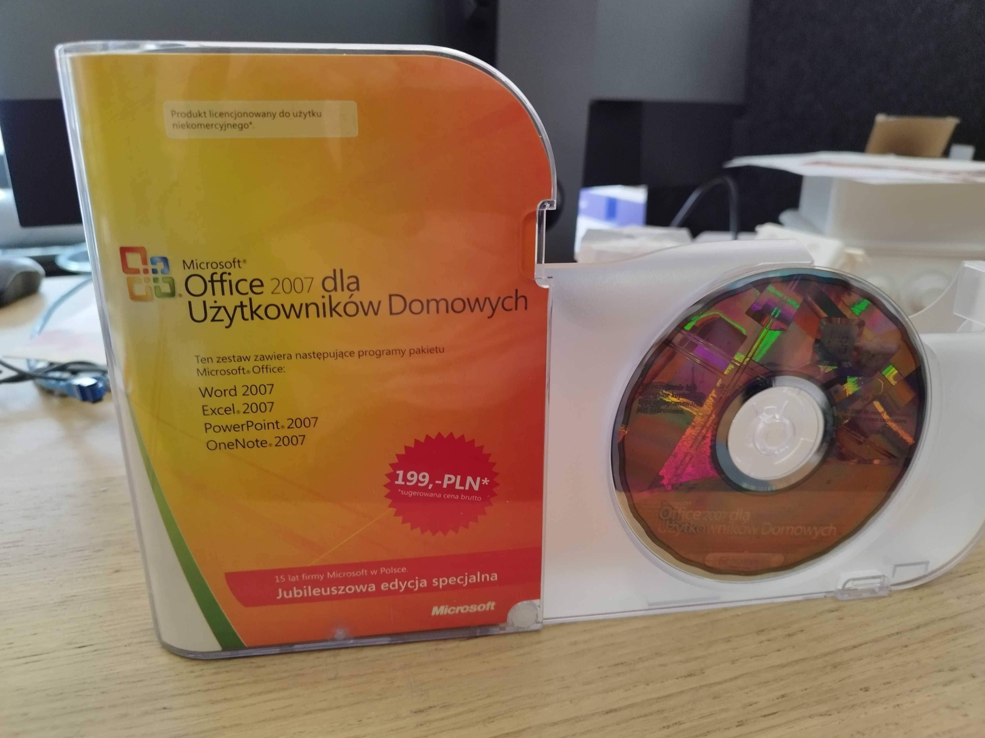 Pakiet Microsoft Office 2007 Win 10 / 11 Działa