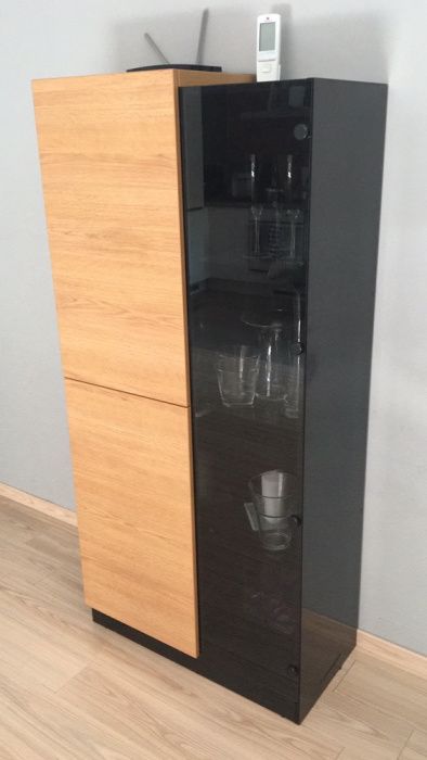 Dąb windsor witrynka podświetlana- super jakość