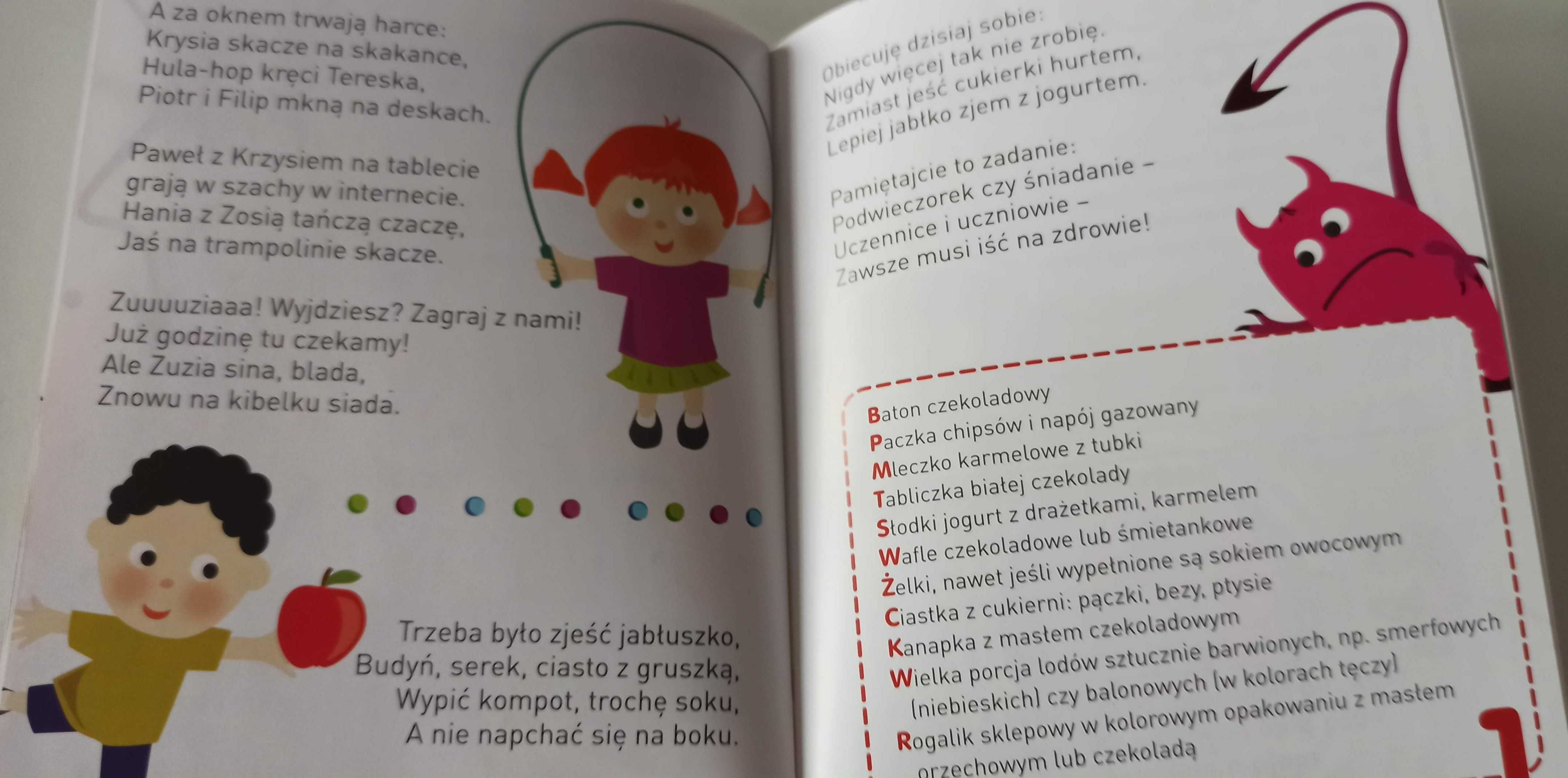 Apetyt na cały dzień - książeczka edukacyjna dla dzieci