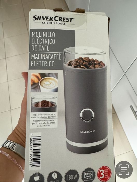 Maquina moedora de grao de café