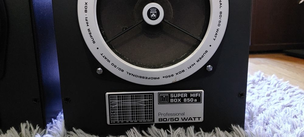 Colunas de som Grundig box 850a