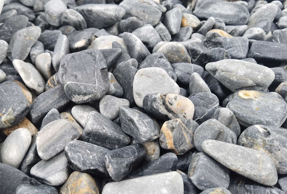 Kamień do ogrodu otoczak ice blue 20-40, 40-60mm TONA!!!