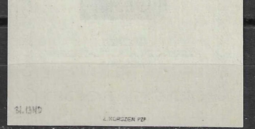 Blok 13ND 1954 r- III Zjazd PZF gwarancja stan lux **
