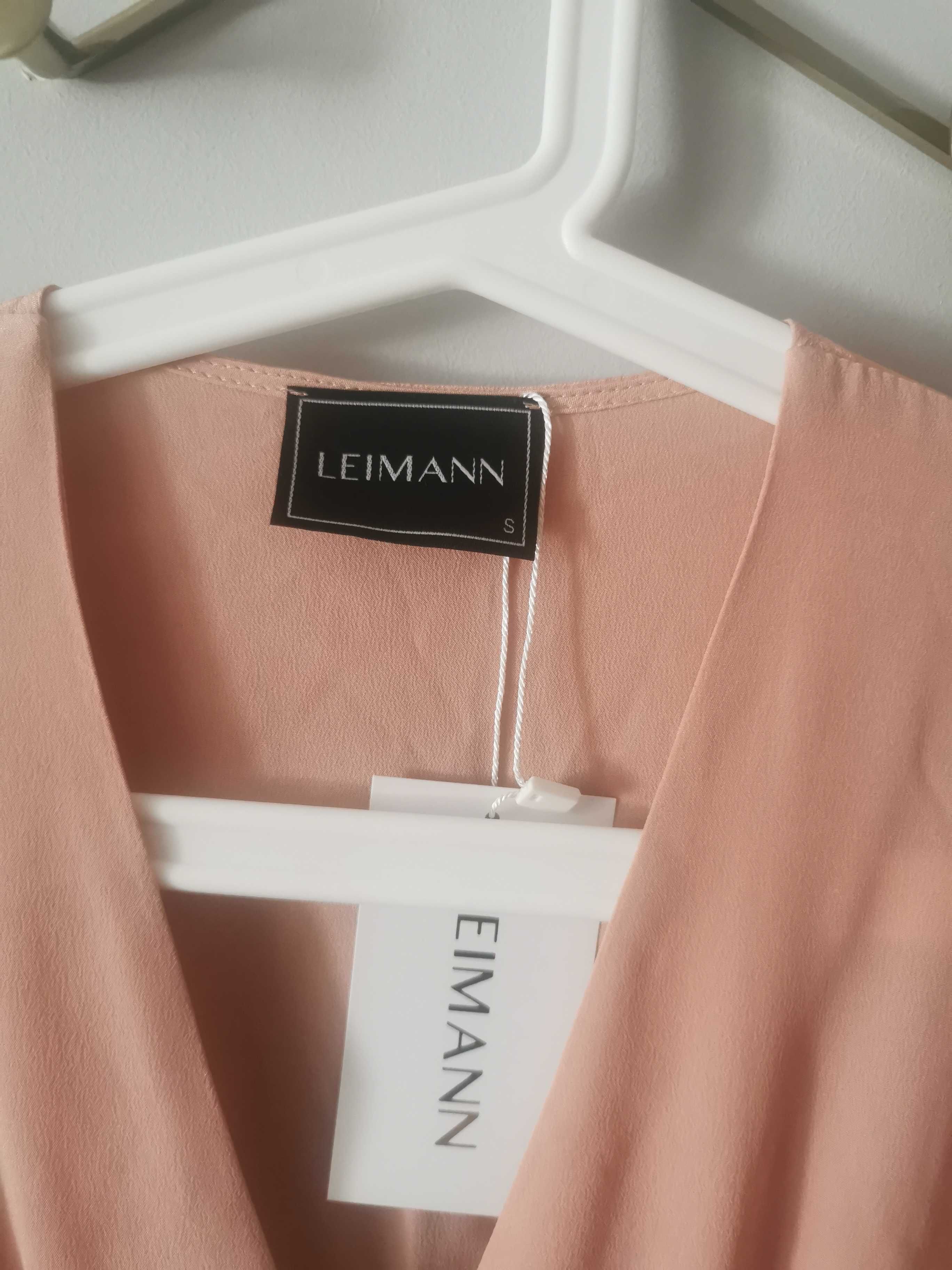 Sukienka jedwabna 100% jedwab S 36 Leimann Brand Desire