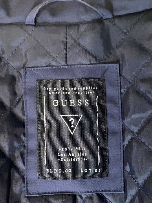 Мужская куртка Guess оригинал длинная