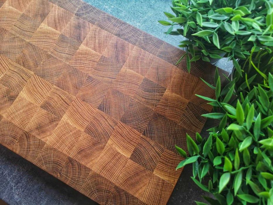 Deska do krojenia dębowa END GRAIN 40 x 25