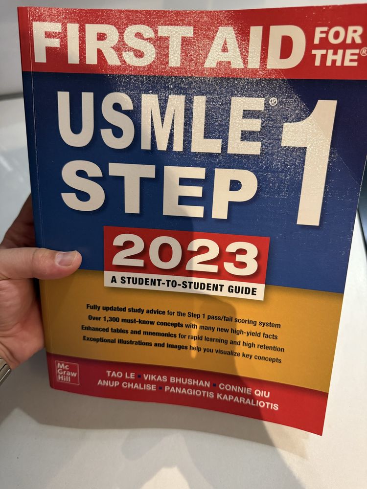 First aid USMLE step 1 2023 student to student guide