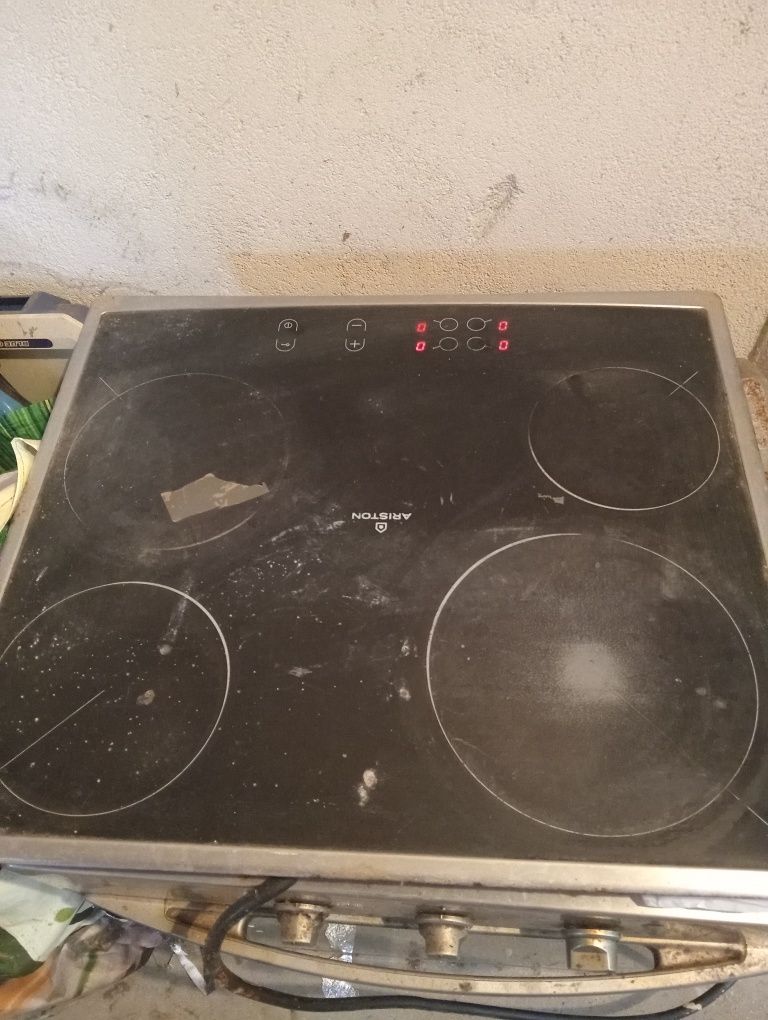 Placa vitro cerâmica e forno eléctrico de encastrar