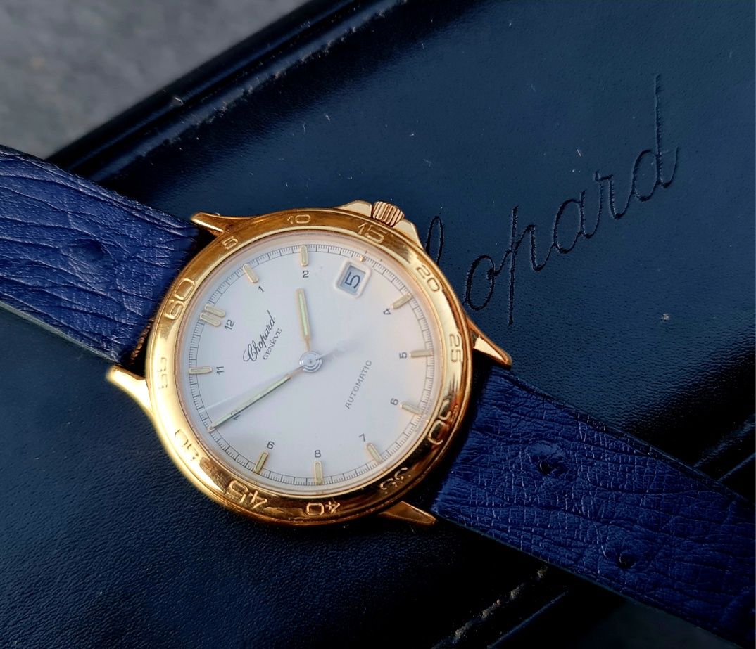 Chopard automatic złoty Zegarek 18k męski Vintage Unikat