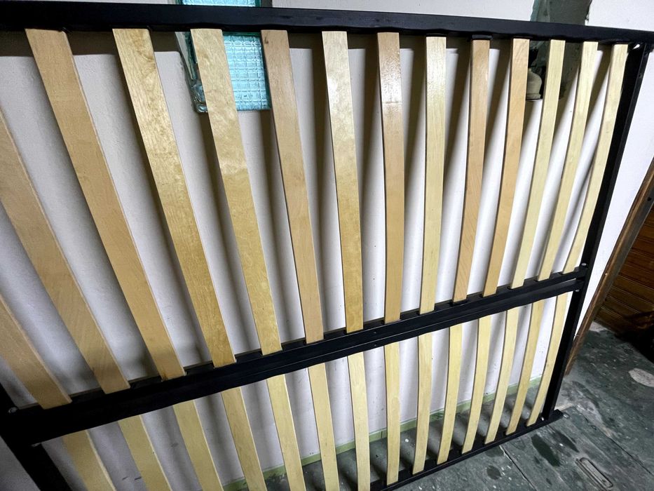 Каркас з ламелями двоспальний