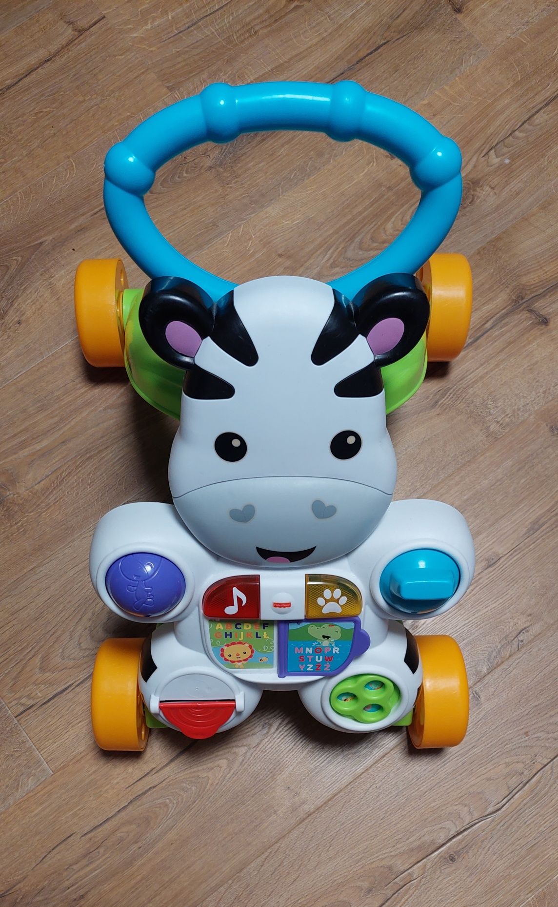 Fisher-Price zebra chodzik pchacz