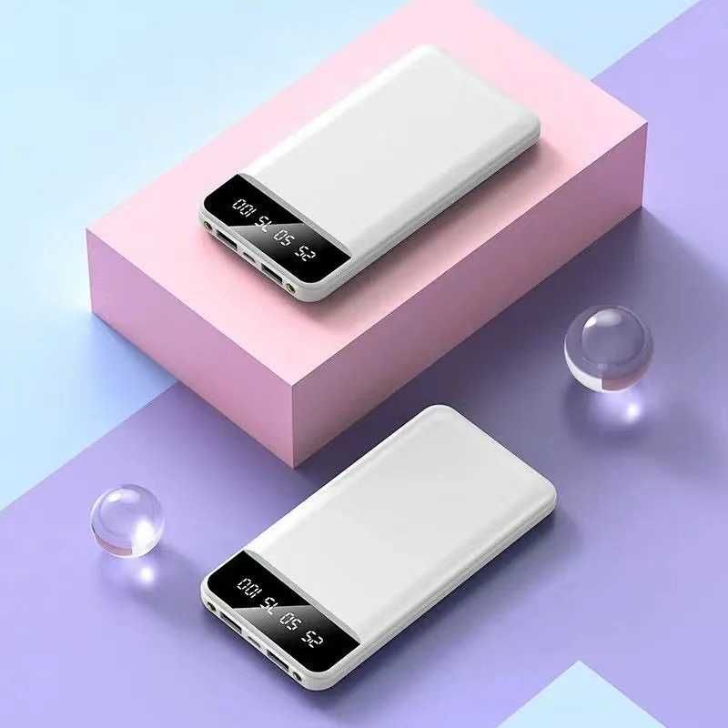 Power bank 20000mAh аккумулятор с кабелями Lightning, Type C, Micro