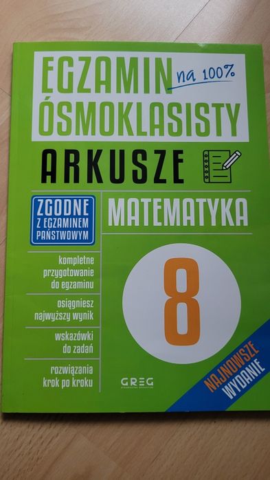 Egzamin ósmoklasisty arkusze matematyka