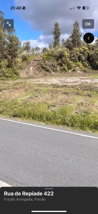 Terreno urbano 802m2 Frazão Paços de Ferreira