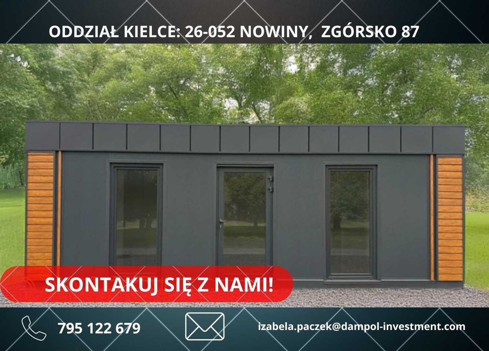 Pawilon  handlowy Kontener biurowy 7x3m