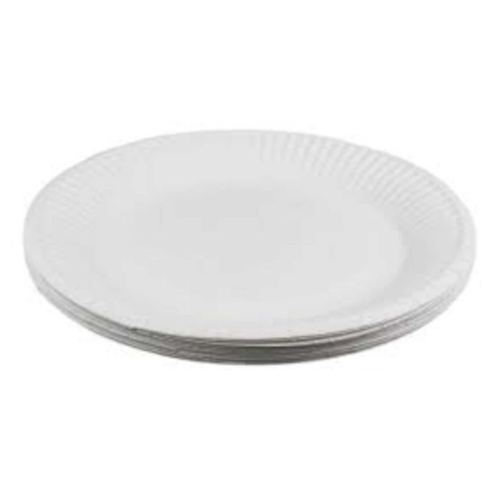 Talerze papierowe białe duże 23cm zestaw 2 x 10szt