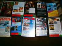 Kasety VHS - K-2, Patriot Games, Bohaterowie Telemarku -10 filmów!
