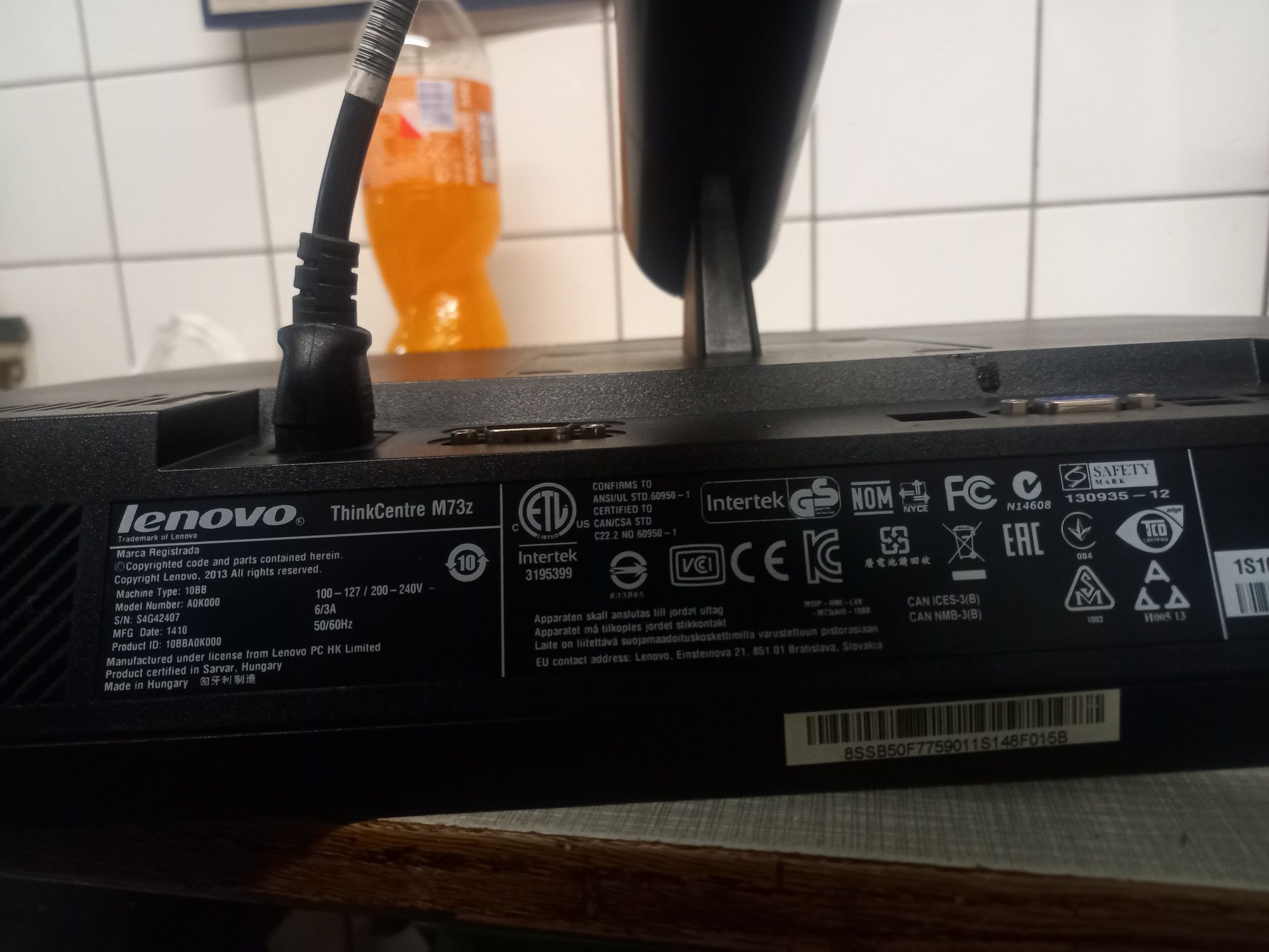 Komputer all in one lenovo m73z sprawny