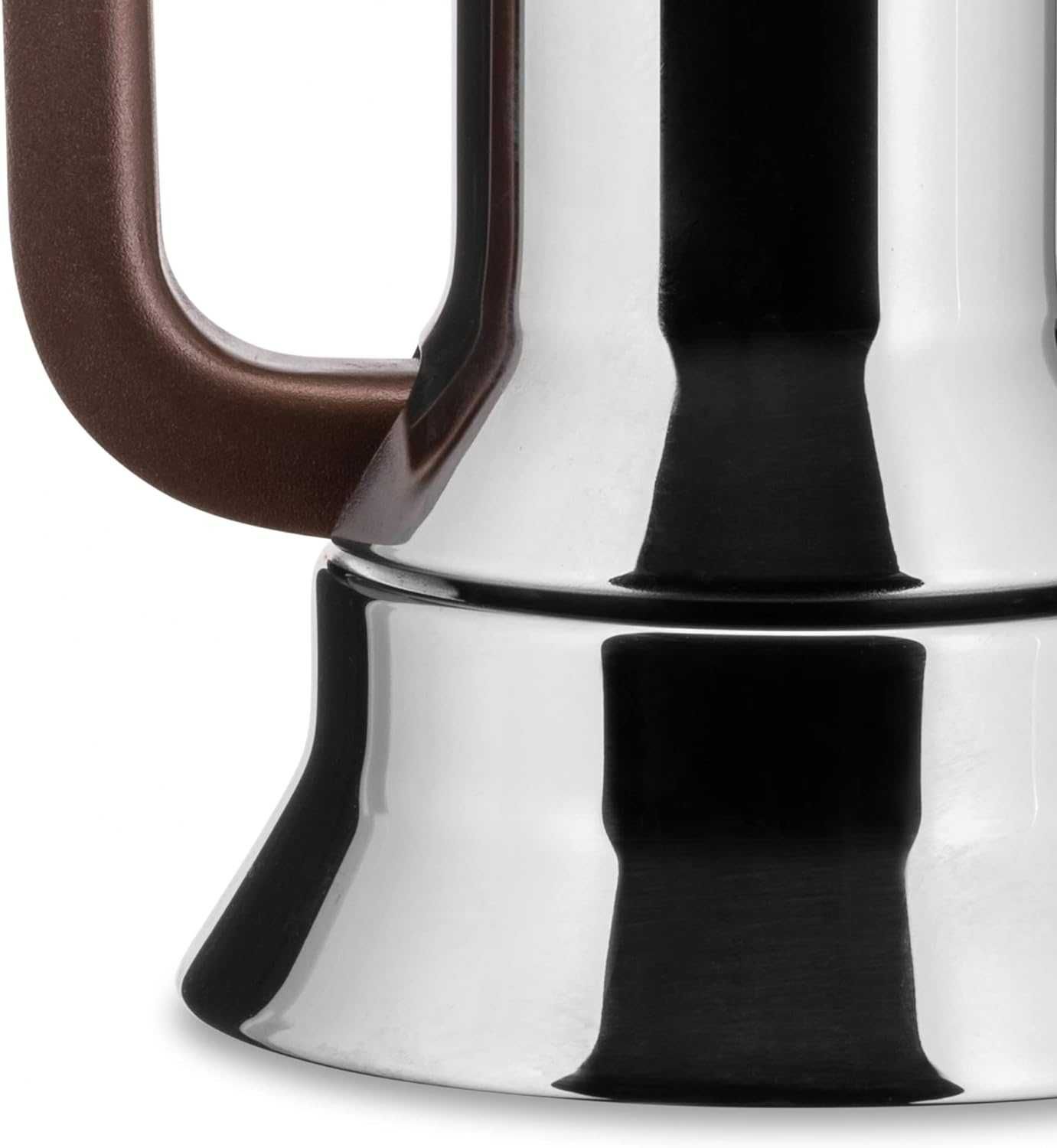 ALESSI MASZYNKA DO ESPRESSO Indukcja Srebrna 15,5 X 13,5 X 27 Cm