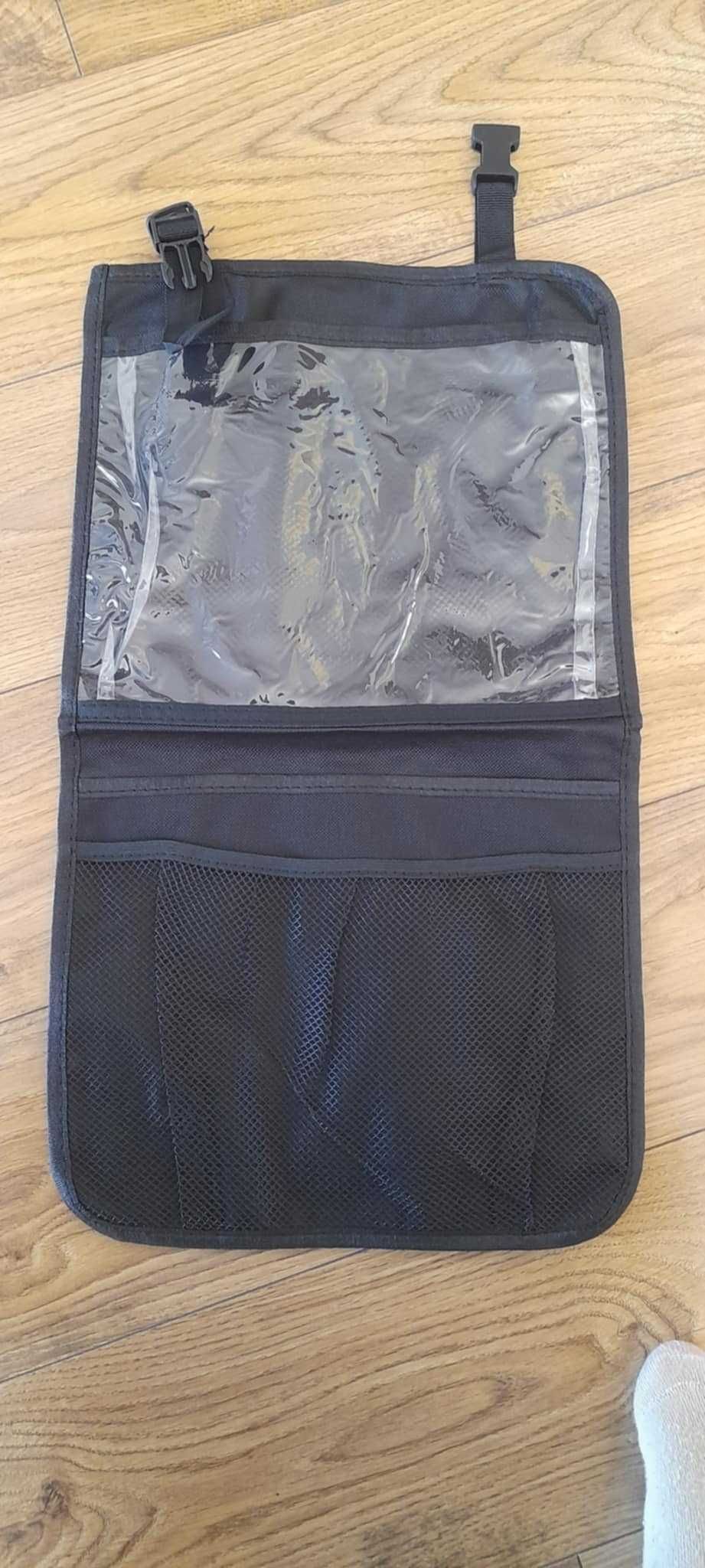 Organizer na tylne siedzenie samochodu na tablet