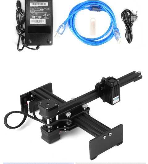 Лазерний гравер WAINLUX JL4 (+бездротове управління через додаток)