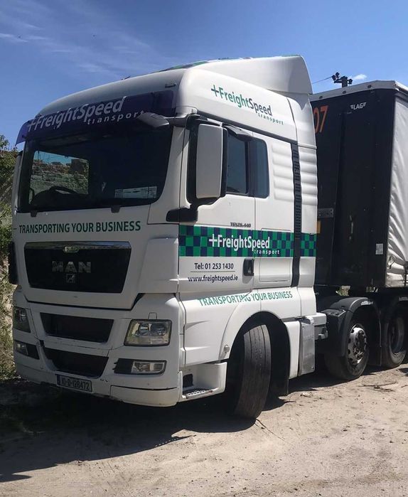 Сідельний тягач MAN TGX26.440 під самоскид самосвальний полуприцеп 6х2