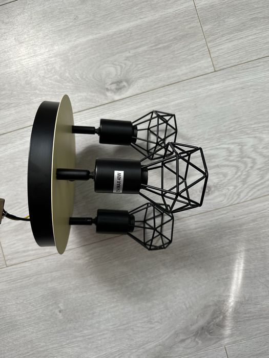 Żyrandol Lampa Sufitowa Vintage Retro Industrial