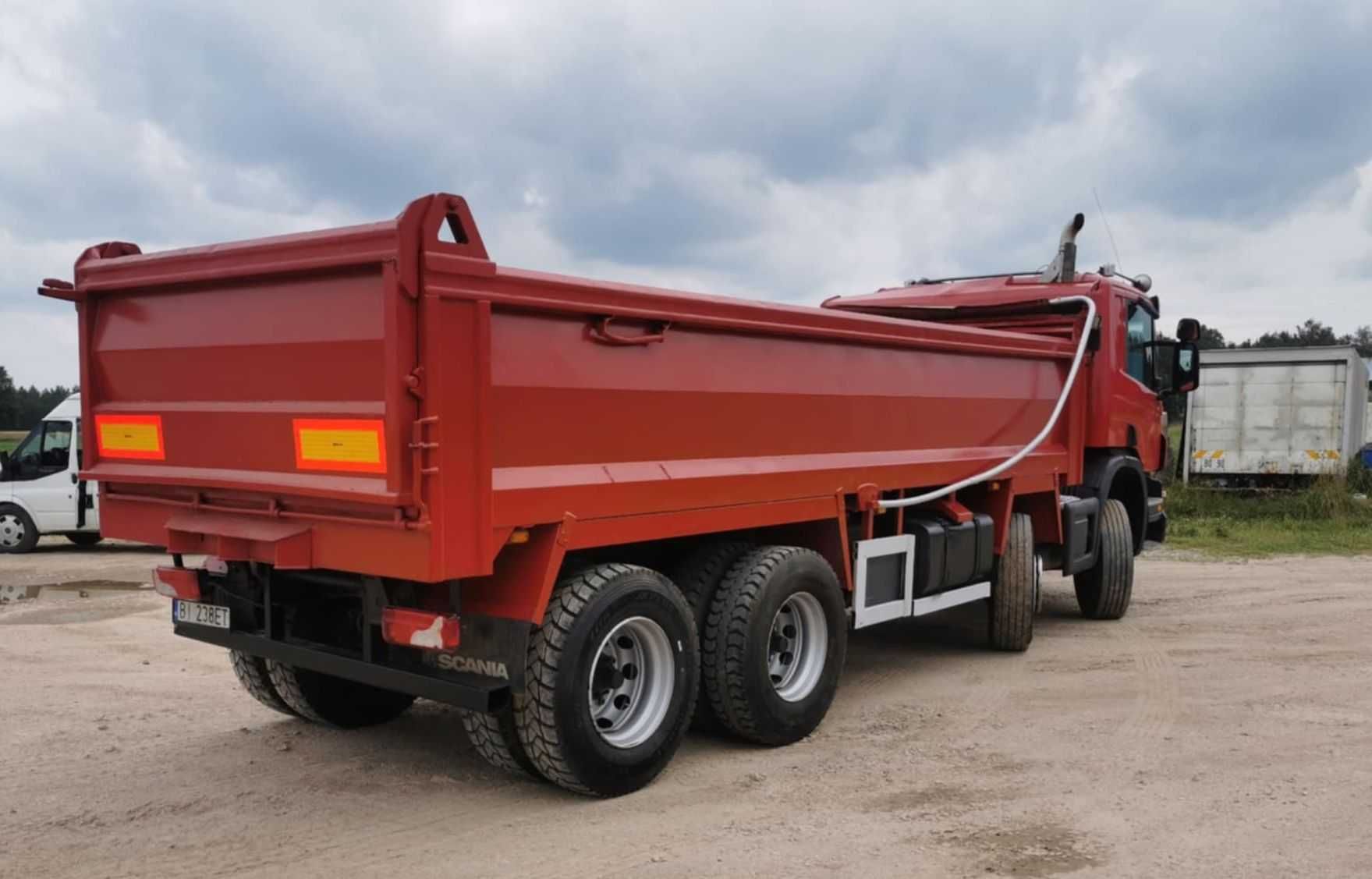 scania 360 wywrotka 4 oska czteroośka 2011r
