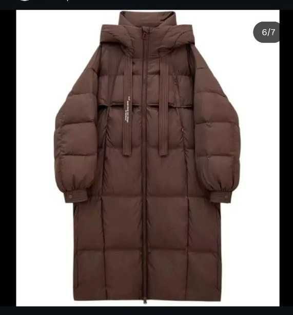 Зимове довге пальто р.L/XL, нове