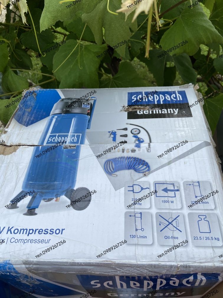 Компрессоры, компрессор, компресор SCHEPPACH, PARKSIDE, НІМЕЧЧИНА 
Ком