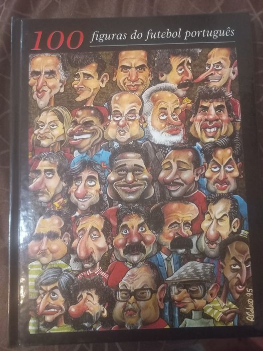 Livro 100 figuras do Futebol Português