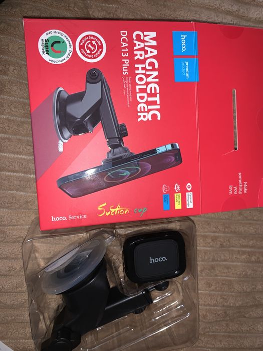 Тримач для телефону магнітний magnetic car holder Hoco