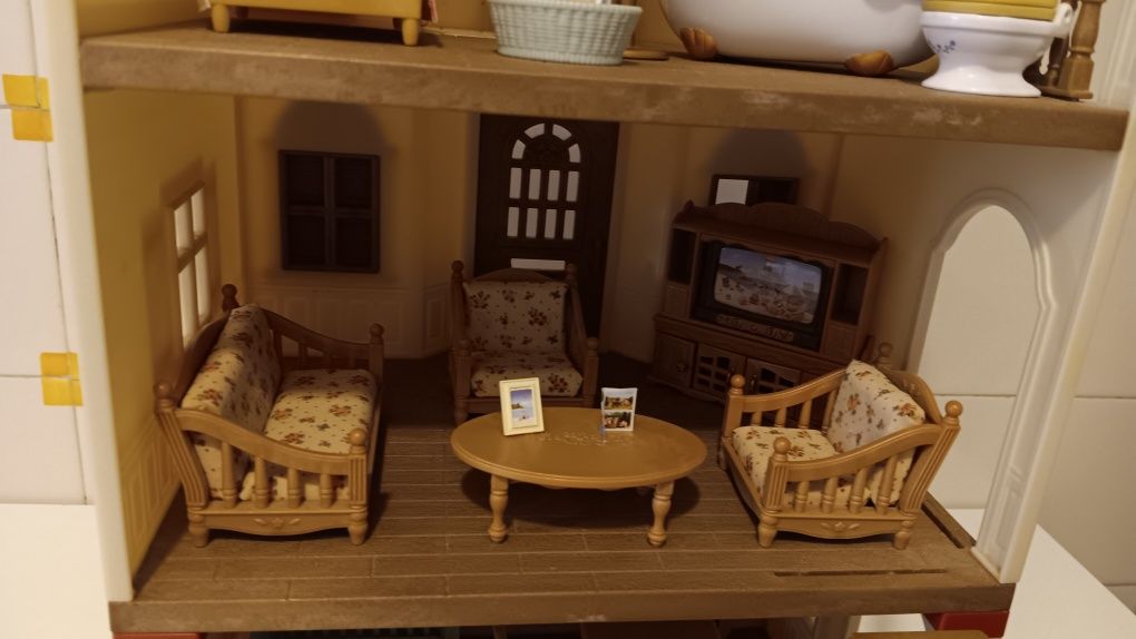 Casa de bonecas + Carro - Sylvanian Families