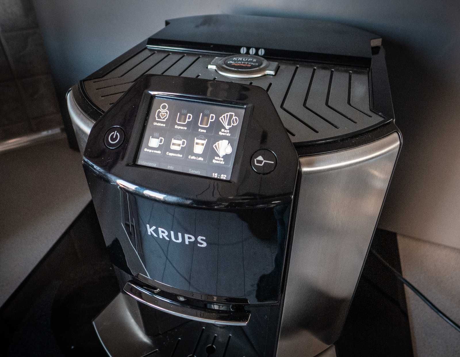 Ekspres ciśnieniowy do kawy KRUPS EA907D BARISTA, cappuccino, espresso