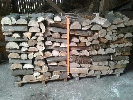 drewno opałowe dąb, buk, grab, brzoza