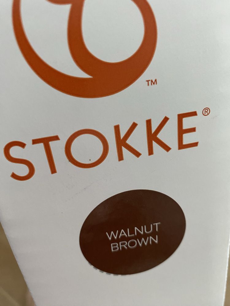 Pudełko od krzesełko stokke tripp trapp