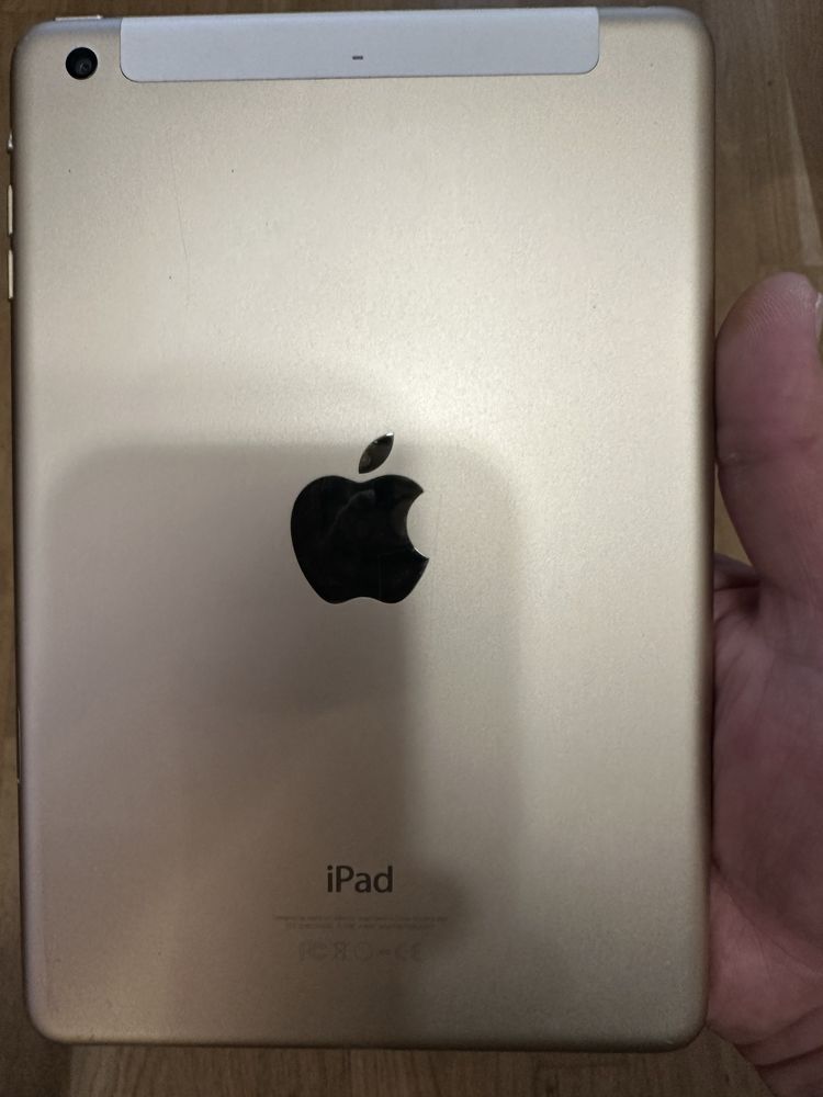 iPad Mini 3 16Gb Gold +LTE с коробкой