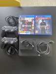 Ps4 como novo, + Hd de 1tera