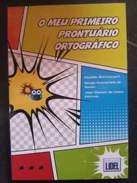 Livro prontuário ortográfico português