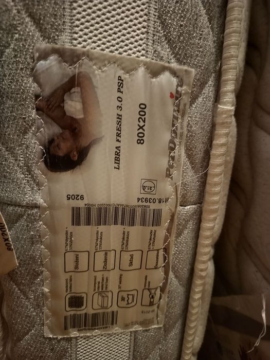 Materac 80/200 Wygodne Włoskie 2 szt