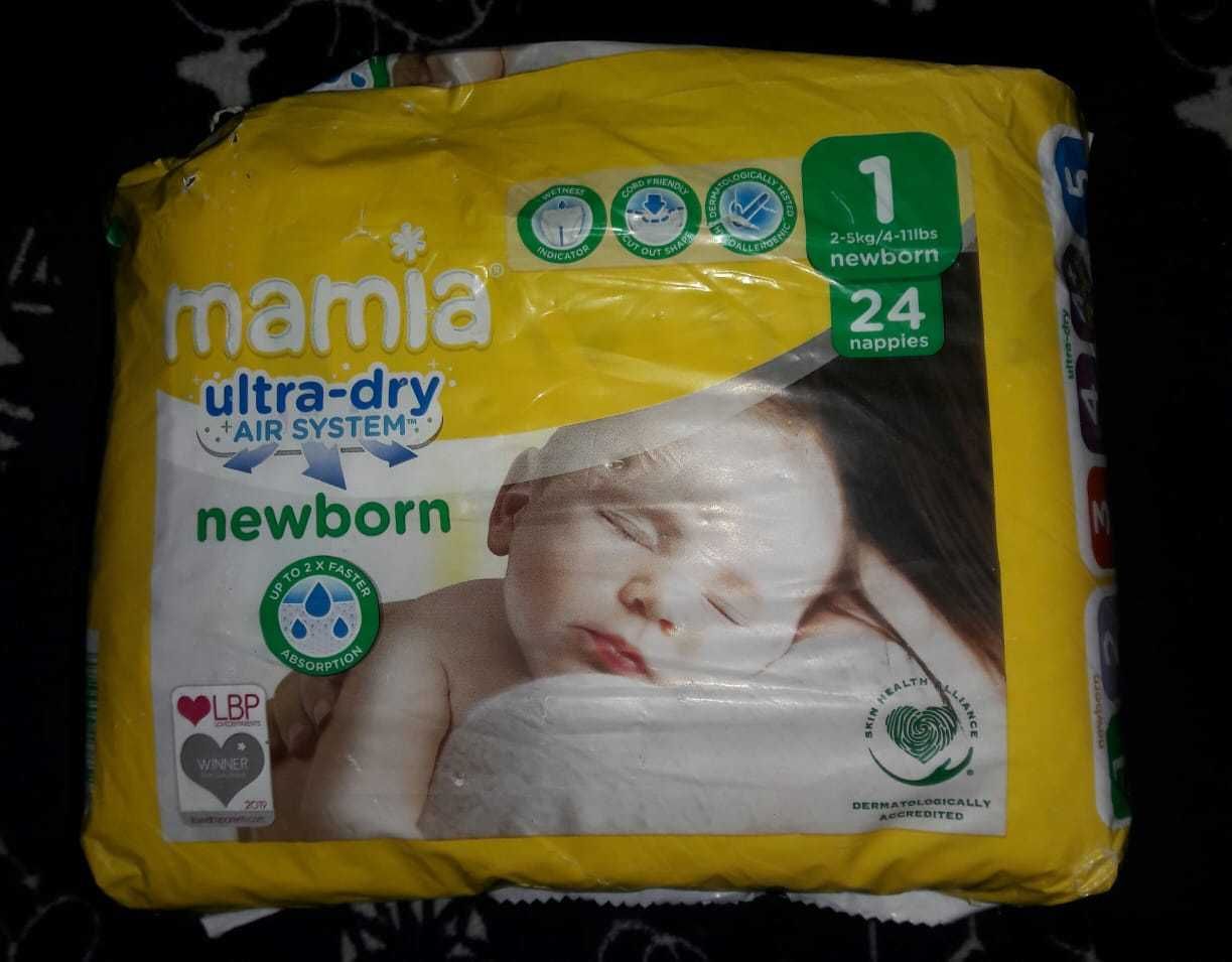 Детские памперсы подгузники Pampers-0,1,2,4,5,6