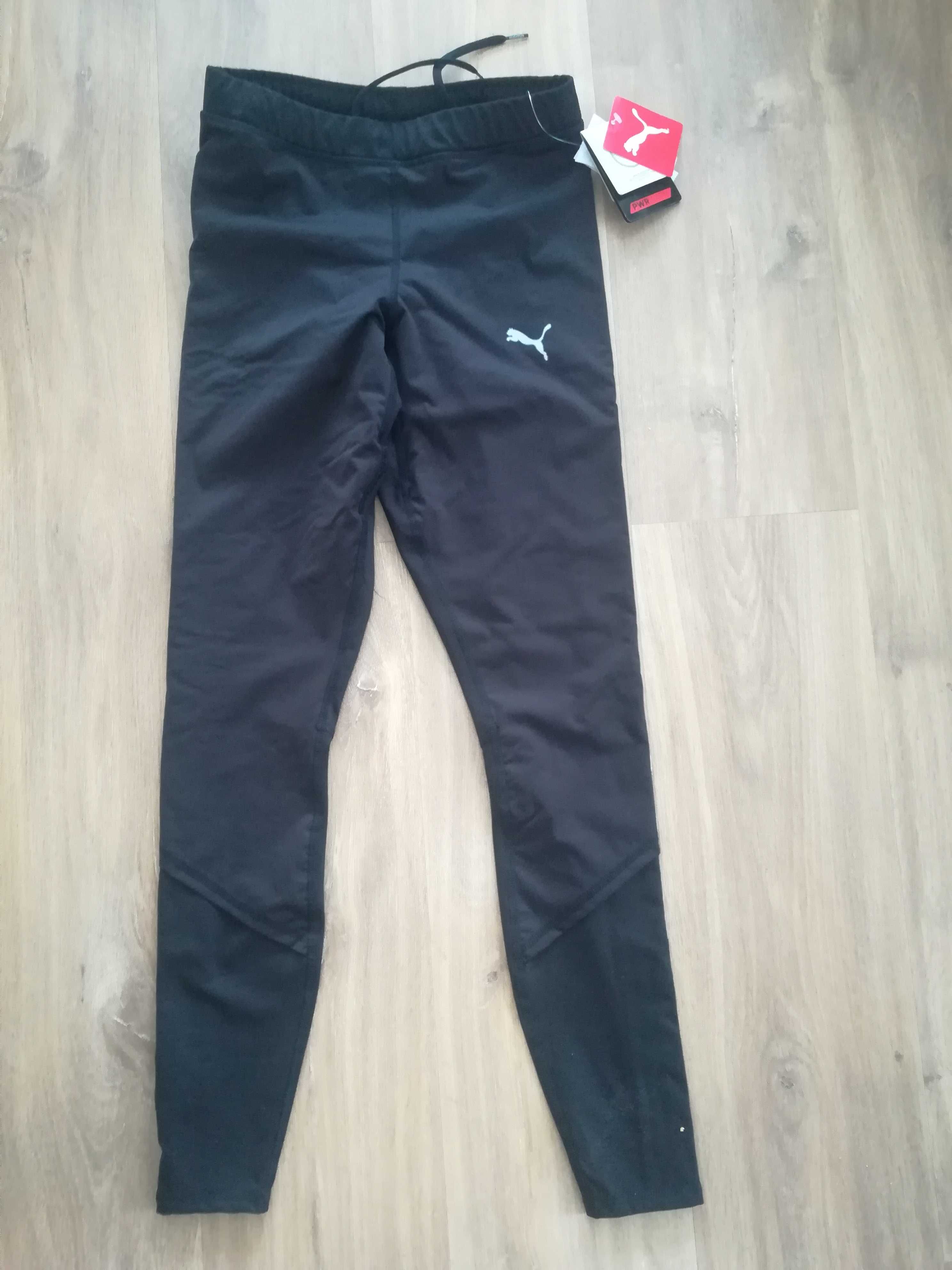 NOWE Legginsy do biegania PUMA PWR WARM softshell jogging ocieplane S