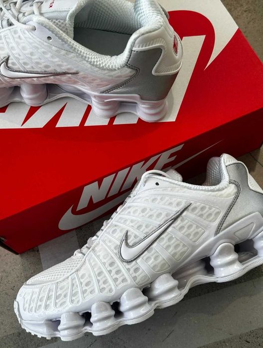 "Buty Trampki" Nike_Shox_TL_White_R.42