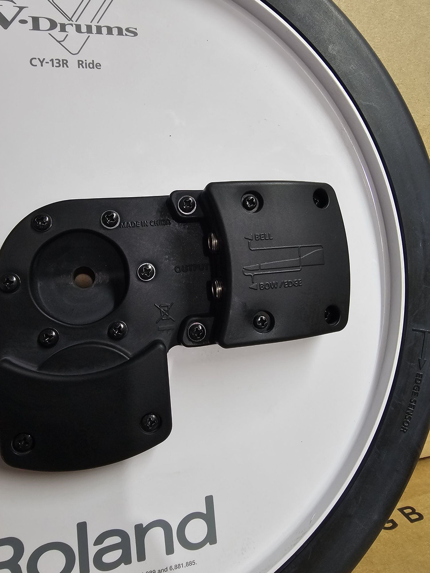 Pad Roland CY-13R Crash/Ride trzystrefowy td-4/9/11/12/15/17/20/30/50